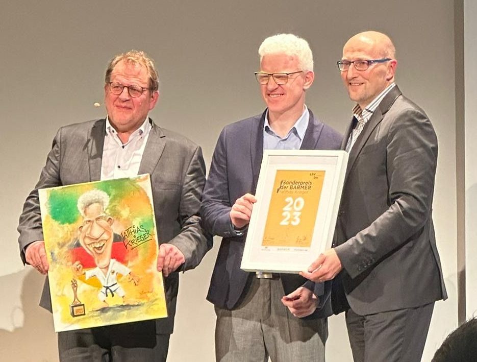 Landestrainerpreis für Matthias Krieger