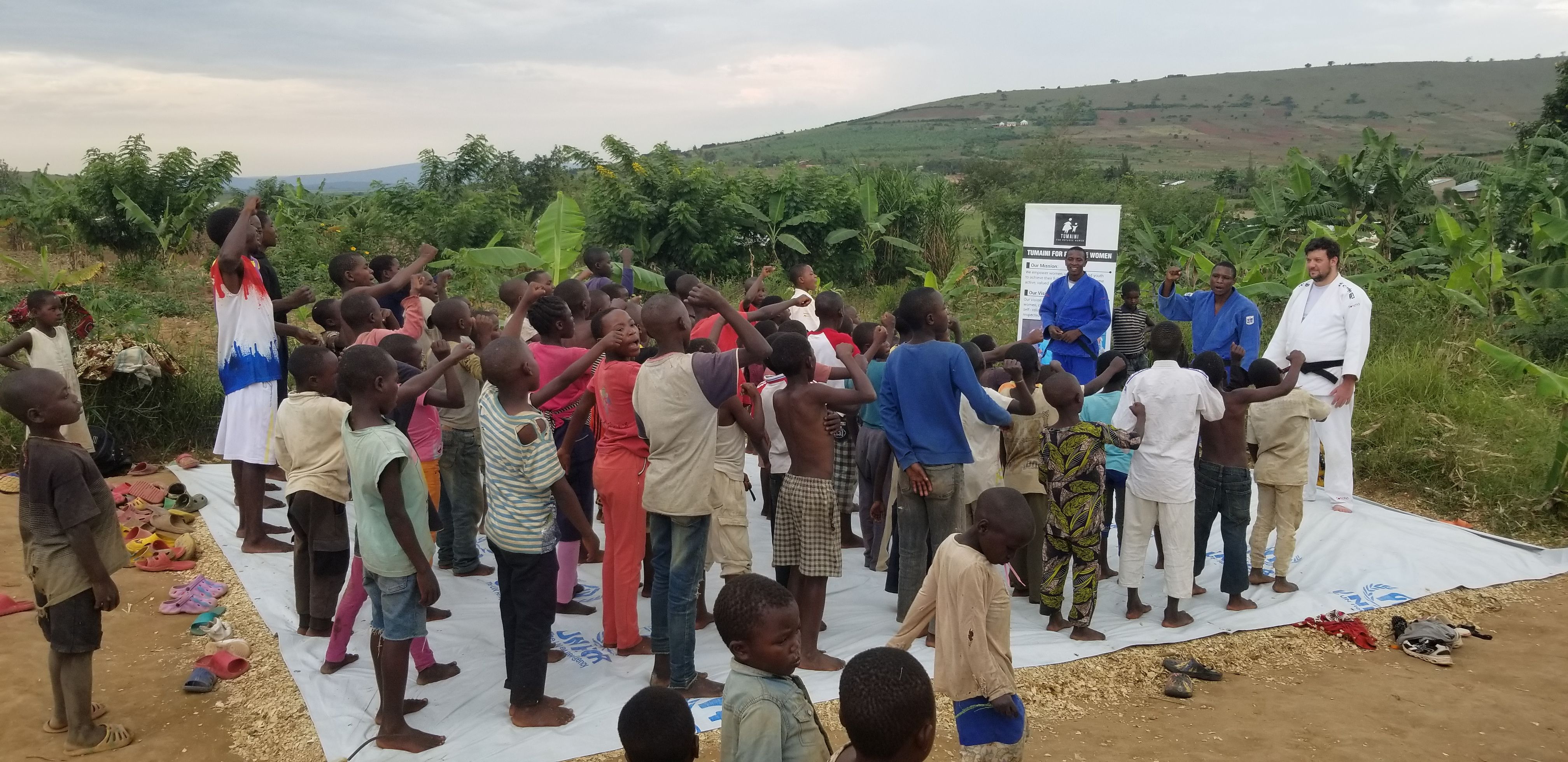 Judotrainer König in Uganda